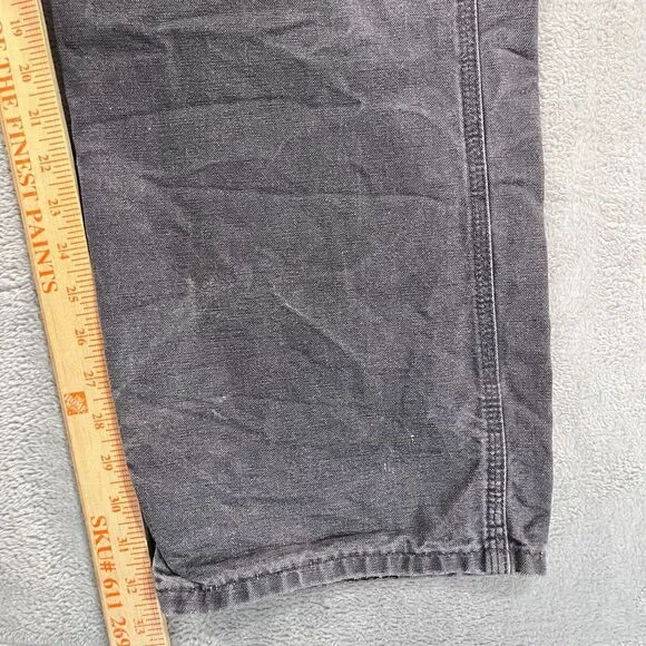 Carhartt‎ Carpenter Dungaree Fit B11 PTB Jeans Mens 36x32.5 CanvasLoose Fit